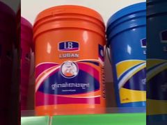 Xô nhựa tròn 20L (5 gallon) bằng nhựa PP, có thể tùy chỉnh logo