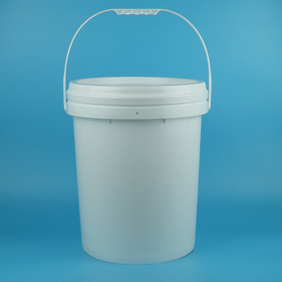 Thùng nhựa tròn 19kg có tay cầm và nắp đậy cho sơn