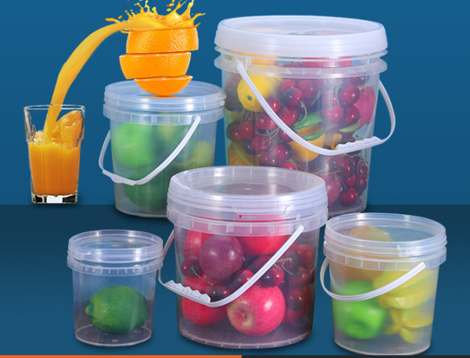 Thùng đựng thực phẩm bằng nhựa PP / HDPE có in IML hoặc truyền nhiệt hoặc in lụa