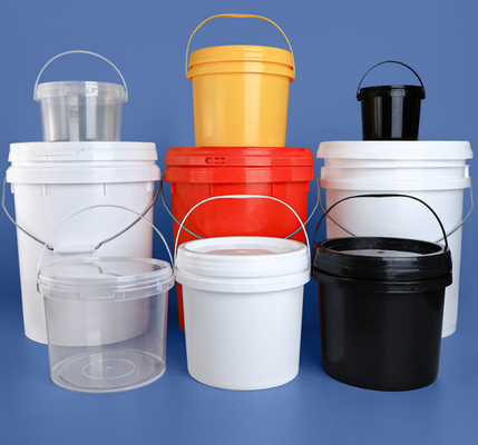 10L Capacity Round Plastic Bucket để lưu trữ nước