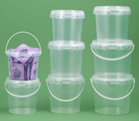 0.2L-30L Capacity Plastic Food Bucket cho lưu trữ bền vững