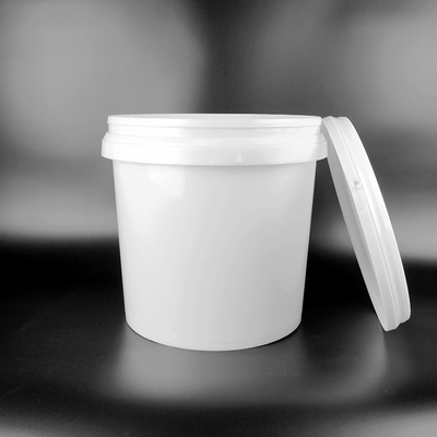 Phê duyệt SGS Thùng trắng tròn 18Kg có nắp Dung lượng lớn bền