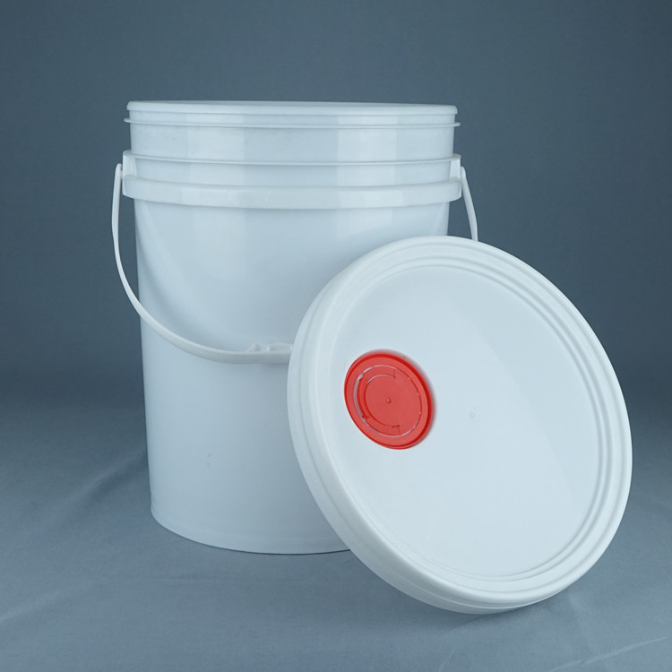 Tùy thuộc vào Capacity Bucket nhựa tròn với bề mặt mịn mịn cho ISO 9001 xác minh