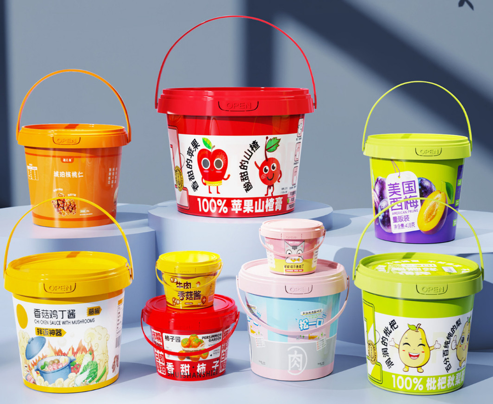 In bọc lưu trữ nhựa đa mục đích IML chuyển nhiệt hoặc in màn hình