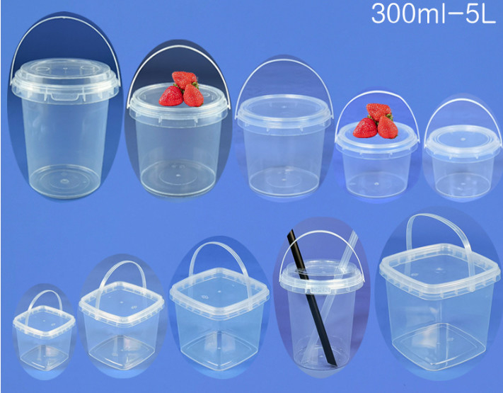 Đồ ăn bằng PP/HDPE có nắp cho bao bì thực phẩm