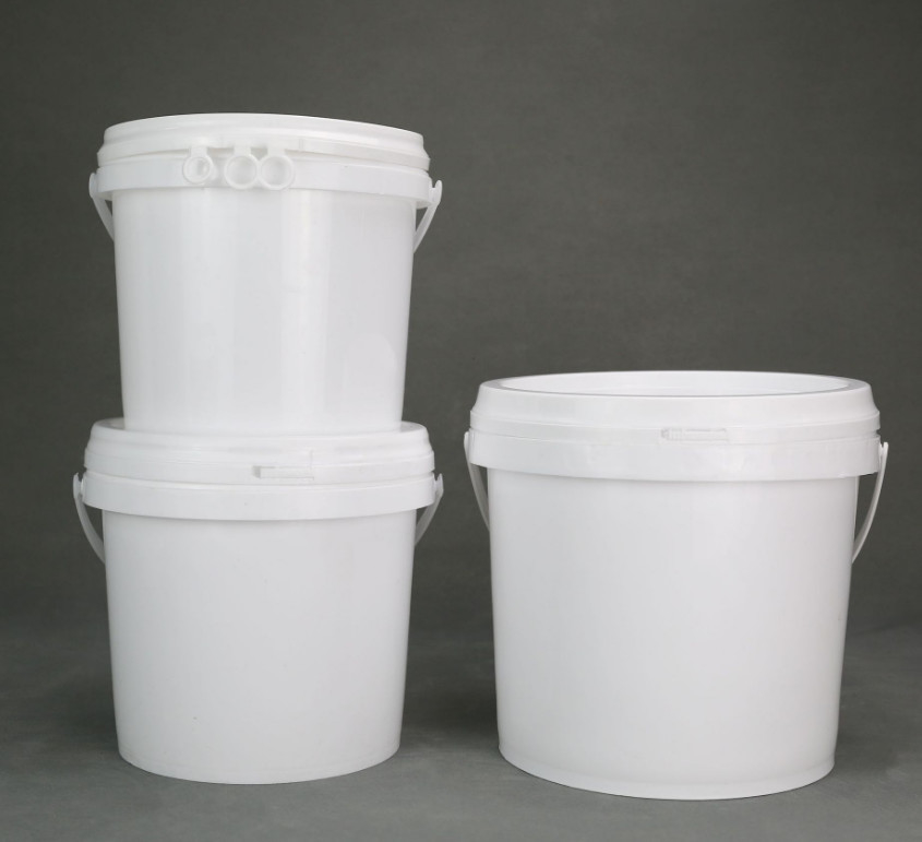 Chất hóa học Bucket PP/HDPE blank lid included For IML Thermal Transfer Screen Printing