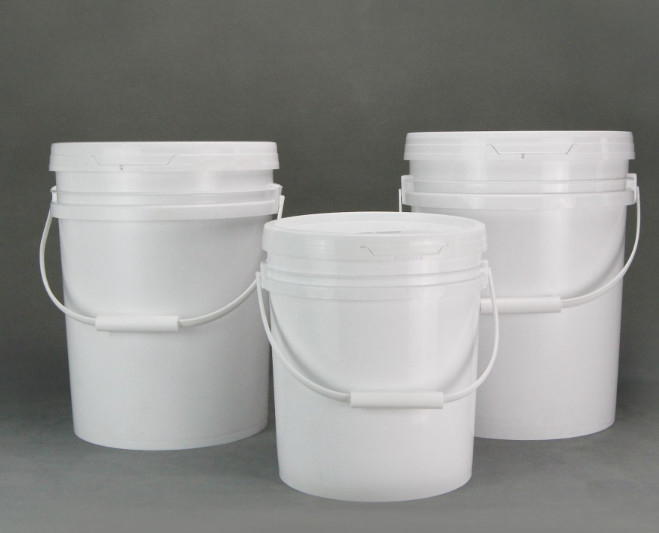 Thùng lưu trữ hóa chất tròn với tay cầm 0,2-35L Capacity for Industrial Applications