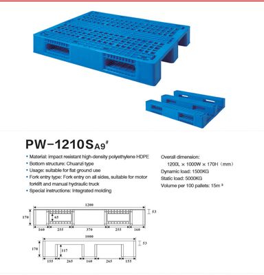 Kho xe nâng kệ Pallet nhựa ép dày