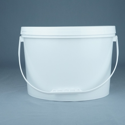 Thùng nhựa hình bầu dục PP / HDPE có thể tùy chỉnh với IML hoặc truyền nhiệt hoặc in màn hình