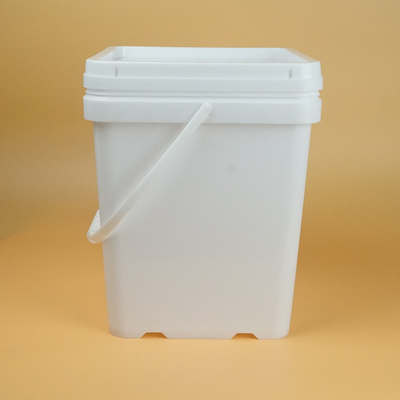 Thùng vuông bao bì nhựa cấp thực phẩm 16,5L có nắp và tay cầm