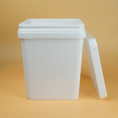 Thùng vuông bao bì nhựa cấp thực phẩm 16,5L có nắp và tay cầm