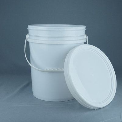 Trống nhựa tròn 18kg có thể tái chế nhẹ cho sơn latex