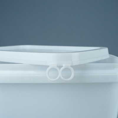 Xô nhựa hình chữ nhật cấp thực phẩm 5kg có tay cầm và nắp
