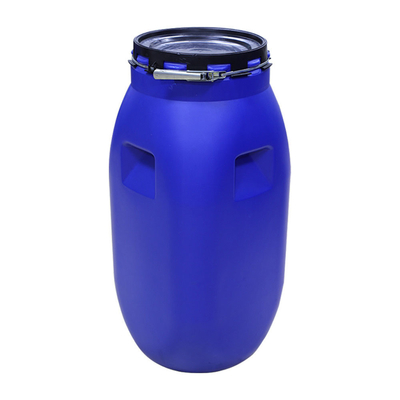 30-200L Thùng mặt bích dày Hóa chất Thùng nhựa trống Vòng sắt Vòng kín 160L