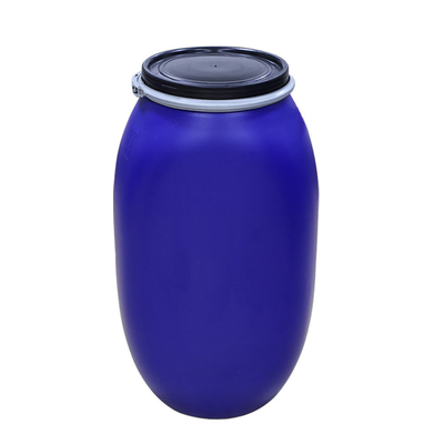 30-200L Thùng mặt bích dày Hóa chất Thùng nhựa trống Vòng sắt Vòng kín 160L
