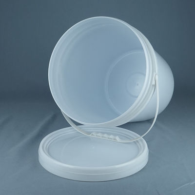 Long Lasting IML Printing Molded Round Plastic Bucket With Heat Transfer (Tấm IML lâu bền)