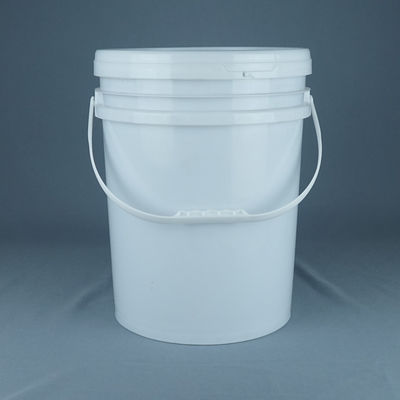 Long Lasting IML Printing Molded Round Plastic Bucket With Heat Transfer (Tấm IML lâu bền)
