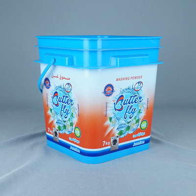 Xô nhựa vuông chống va đập có tay cầm