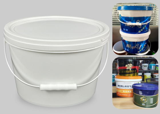 Thùng nhựa hình bầu dục PP / HDPE có thể tùy chỉnh với IML hoặc truyền nhiệt hoặc in màn hình