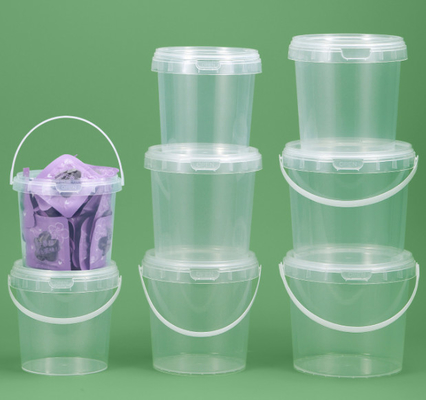 Giữ thùng ăn bằng nhựa PP/HDPE có sẵn màu trắng với nắp