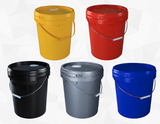 Snap On Lid Plastic Five Gallon Buckets Kháng UV Cho Các Ứng dụng Công nghiệp