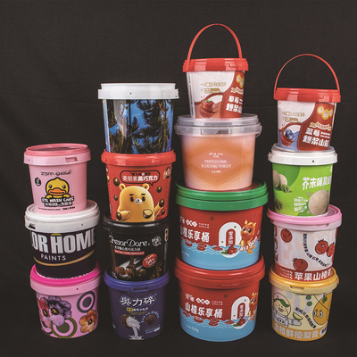 Chất dùng nhiều lần không chứa BPA Chất dùng cho thực phẩm với nắp và tay cầm Máy rửa chén an toàn tái chế