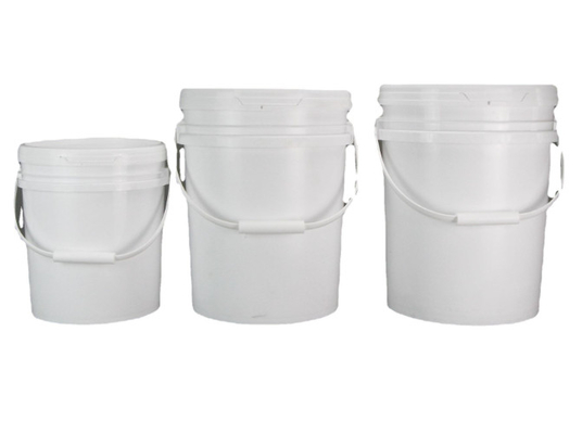 20L Lôi trơn kho chứa chất bôi trơn OEM trắng hình chữ nhật bình vuông cho các hình dạng khác nhau