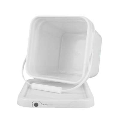 Bình nhựa vuông thực phẩm màu trắng hoặc màu khác cho các giải pháp lưu trữ thiết thực