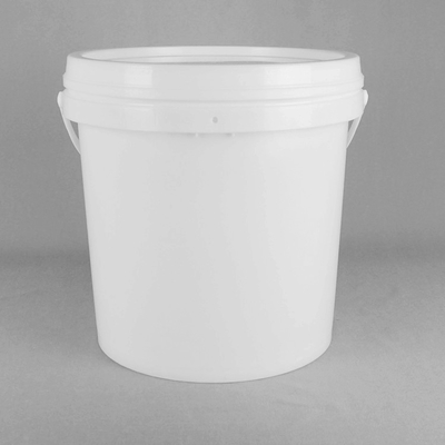 1L 5L 10L 20L Capacity Vỏ lưu trữ nhựa tròn với độ dày 0,8-1,5mm