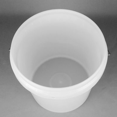 Xô đựng thực phẩm 2 gallon rỗng màu trắng có nắp và nắp đậy