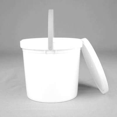 1L 33oz Thùng sữa chua Hy Lạp rỗng Thùng nhựa có vít trên nắp