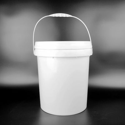 Lớp phủ phân bón Thùng nhựa tròn 17kg có nắp và tay cầm