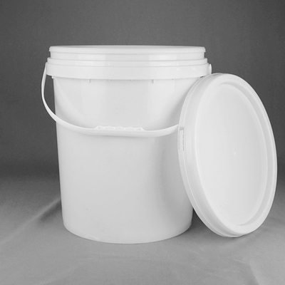 6 Gallon 25L Xô nhựa tròn lớn màu trắng Bằng chứng rò rỉ cho sơn