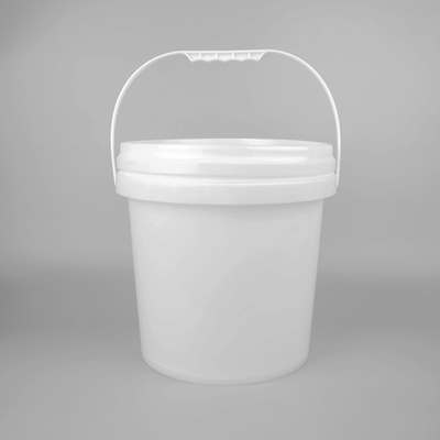 Xô đựng thực phẩm 2 gallon rỗng màu trắng có nắp và nắp đậy