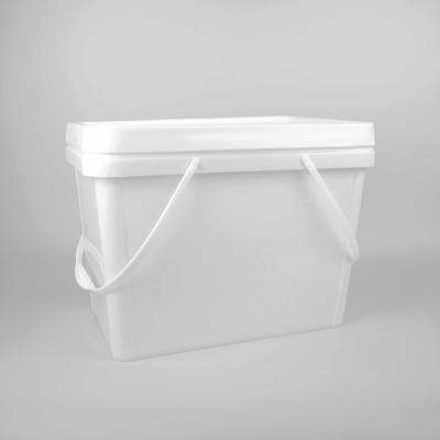 Thùng vuông Thùng nhựa 20L màu trắng có nắp