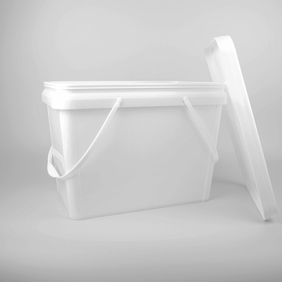 Thùng vuông Thùng nhựa 20L màu trắng có nắp