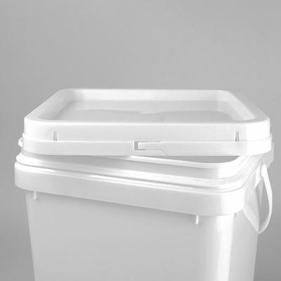 Thùng nhựa vuông loại thực phẩm 5 Gallon 20 lít có nắp và tay cầm