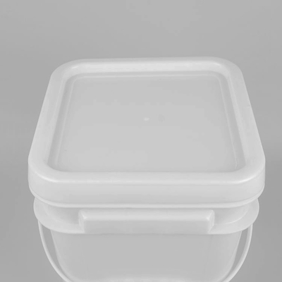 1.2 Kg Quadrat Plastic Bucket chống va chạm với tay cầm bao gồm