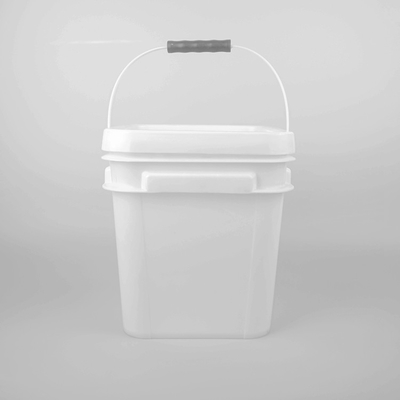 1.2 Kg Quadrat Plastic Bucket chống va chạm với tay cầm bao gồm