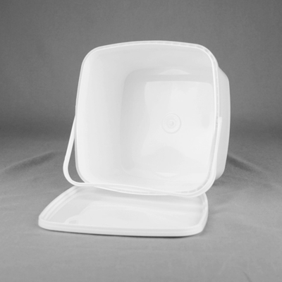 Thùng đựng bánh quy vuông 3KG thực phẩm có tay cầm và nắp đậy