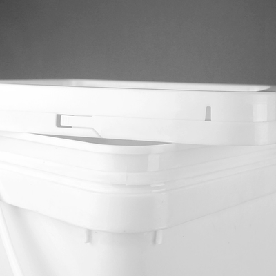 Hộp đựng thực phẩm 20kg bằng nhựa hình chữ nhật có nắp và tay cầm kép