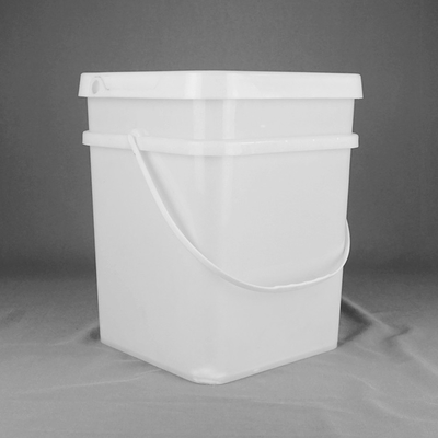 Thùng vuông 18L Polypropylene nặng có tay cầm và nắp đậy