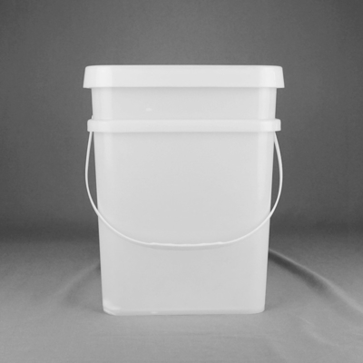 Thùng vuông 18L Polypropylene nặng có tay cầm và nắp đậy