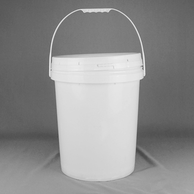 Xô nhựa 5 gallon trắng có thể tái sử dụng Thùng rỗng 5 gallon có nắp