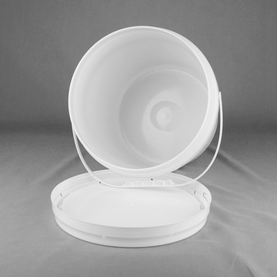 Chuyển nhiệt HDPE Thùng nhựa tròn màu trắng cho màu sơn cao su
