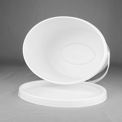 1 Gallon 2 Gallon Thùng nhựa hình bầu dục Bao bì đựng kem có nắp đậy