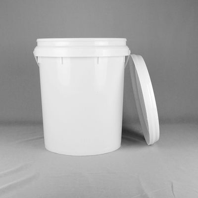5 gallon thùng nhựa với tay cầm - chiều cao 15,5 inch - đường kính 11,5 inch