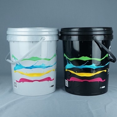 Đường kính 29cm Thùng dầu nhựa 19L Thùng dầu động cơ Màu tùy chỉnh