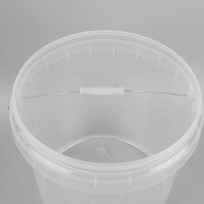 10L Thùng đồ chơi bằng nhựa trong suốt tùy chỉnh Thùng nhựa bãi biển có nắp đậy