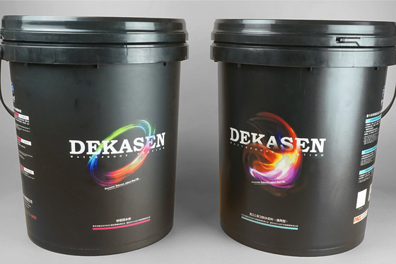 Thùng nhựa 5 gallon đen trắng có thể xếp chồng lên nhau 20 lít để bôi trơn